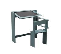 WELL HOME - Pupitre pizarra plegable color verde