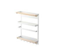 Well home rack de fijación magnética en acero pintado color negro 34 cm