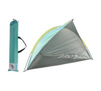 Well home refugio - tienda de playa en poliéster 220x115x115cm color verde 60 cm