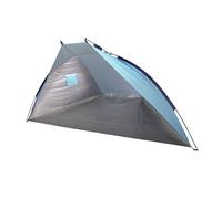 Well home refugio - tienda de playa en poliéster 270x120x120cm color azul