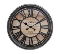 Well home - reloj decorativo en relieve en plástico ø49x5cm 50 cm