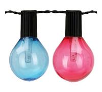 Well Home Set de 20 Luces Blancas Cálidas de Fiesta Solar con Panel LED Multicolor - Panel Solar y Batería Recargable incluida