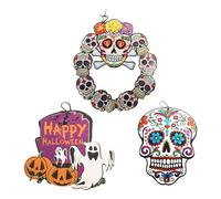Well Home Set de 3 Figuras Colgantes II Decorativas para Halloween