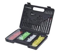WELL HOME - Set de 300PC de brocas de taladro y tacos