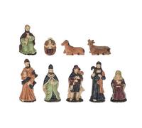 Well Home Set de 9 Figuritas para Belén con Detalles realistas y tamaños Variados