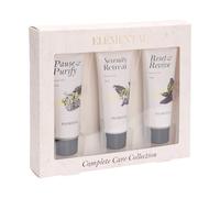 Well Home Set de baño 3 piezas - Loción corporal, gel de baño y exfoliante
