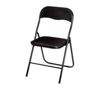 Well Home - Silla Plegable Negra - Básica