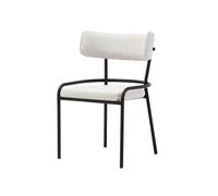 Well home silla 'pole' beige - diseño minimalista - ideal para espacios modernos y sofisticados - 55x60x95cm 95 cm