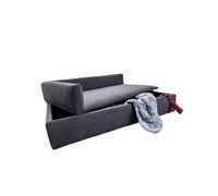 Well Home Sofá Cama con canapé para Mascotas con Tejido Especial y Base Acolchada Color Gris