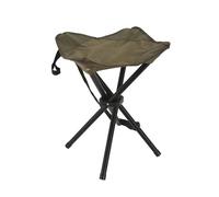 Well Home Taburete con 4 Patas plegable en acero y poliéster 33x33x40cm