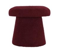 Well Home Taburete seta 'Teddy' bourdeos Ø43x38cm