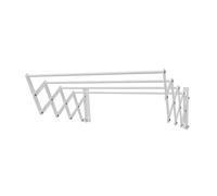 Well Home Tendedero Extensible de pared en Metal 60cm x 3m
