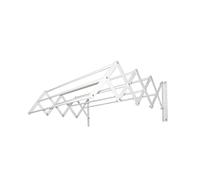 Well Home Tendedero Extensible de Pared en Metal 80cm x 3m Superficie de tendido