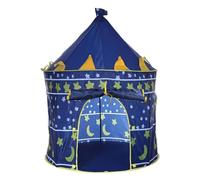 Well Home - Tienda de Juego de Castillo de Caballero Azul Ø105x125cm