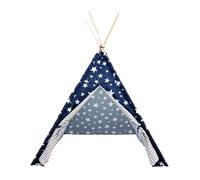 Tipi de poliéster con deseño de Estrellas en Color Azul 103x103x160cm