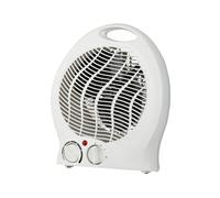 Well home ventilador calefactor multiusos con control de temperatura 14 cm