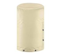 Well Pump Cover, Outdoor Round Insulated Pressure, Protector Garden, 50x50x86cm, Lawn, Patio, Backyard, or Basement Equipment Protecting Practical Equipment Outdoors Landscaping Structure