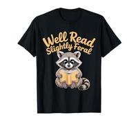 Well Read Slightly Feral Bookworm Personality |- Camiseta