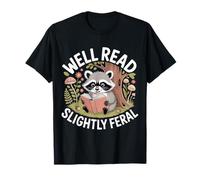 Well Read Slightly Feral Bookworm Personality ||- Camiseta
