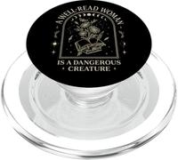 Well-Read Woman Dangerous Creature Celestial Book Aesthetic PopSockets PopGrip para MagSafe