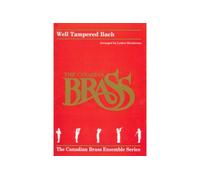 Well tampered bach musique d'ensemble -partition+parties separees: Brass Quintet Score and Parts (The Canadian Brass Ensemble)