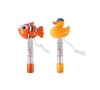 well2wellness® Juego de termómetro de piscina para animales "Nemo" y "pato"