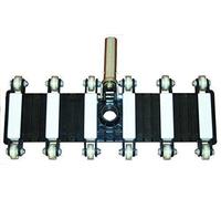 well2wellness® Pool Fregasuelos Aspiradora de Piscina ' 12-RAD Flex ' con 48 cm Saugbreite (021417)