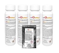 Well2wellness Set Esencias Sauna 4 X 125ML 'Chocolate' con Schoko-Kirsche, Schoko-Minze, Schoko-Orange, Schoko-Traube + Gratis 10G Mentol