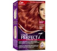 WELLA COLOR PERFECT 7 100% cobertura de canas #77/44-rojo cobrizo Intenso