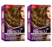 Wella Color Perfect - Tinte de Coloración Permanente para un Cabello Hidratado y Luminoso - Tono Rubio Oscuro (Paquete de 2)