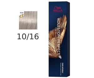 Wella - Crema Permanente Koleston PerfectMe+ 10/16 Rubio Extra Claro Ceniza Violeta 60 ml