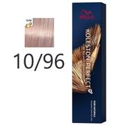 Wella - Crema Permanente Koleston PerfectMe+ 10/96 Rubio Platino Cendre Violeta 60 ml