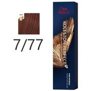 Wella - Crema Permanente Koleston PerfectMe+ 7/77 Rubio Arena Medio Intenso 60 ml
