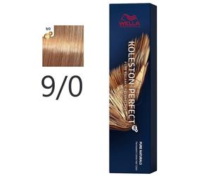 Wella - Crema Permanente Koleston PerfectMe+ 9/0 Rubio Muy Claro Natural 60 ml