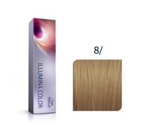 Wella Professionals Illumina Color - Tinte permanente vegano premium con tecnología reflectante de luz - resultados de color natural y cobertura de canas hasta 100% - 8/rubio claro - 60 ml