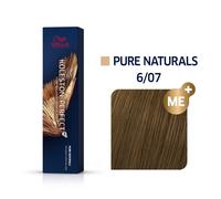 Wella Professionals Koleston Perfect ME+ Pure Naturals 6/07 Rubio Oscuro Marrón Natural, 60 ml