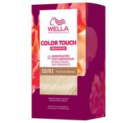 Wella Color Touch Fresh-Up-Kit 10/81 Rubio claro perlado ceniza 130 ml
