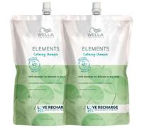 Wella Professionals Elements Set de recambio de champú calmante (2 x 1000 ml)