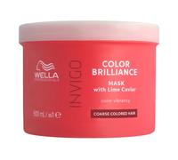 Mascarilla Capilar Nutritiva Protectora Del Color Con Complejo Vitamínico Y Caviar De Lima - Wella Professionals Invigo Color Brilliance Vibrant Color Mask Coarse 500 ml