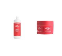 Wella Professionals Invigo Color Brilliance Pack - Champú (1 L) + Mascarilla ( 150ml) - Protección del Color - Brillo y Suavidad - Cabello Fino
