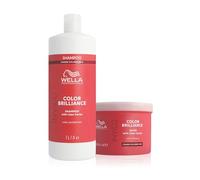 Wella Professionals Invigo Color Brilliance - Protege y mantiene el color intenso - Brillo y suavidad - Cabello grueso