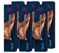 Wella Professionals Koleston Perfect ME+ Pure Naturals Set de 6 7/0 Rubio Medio 6 x 60 ml