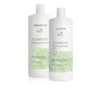 Wella Professionals Pack Elements, Cabello y Cuero Cabelludo Saludable, 100% vegano, Sin Siliconas ni Sulfatos, Champú (1L) + Acondicionador (1L)