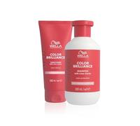 Wella Professionals Pack Invigo Color Brilliance, Protector del color, Cabello teñido Fino o Normal, Champú (300ml) + Acondicionador (250ml)