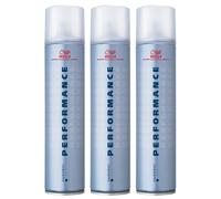 Wella Professionals Performance Laca para el pelo con gas propulsor, lata en aerosol, juego de 3 unidades 3 x 500 ml