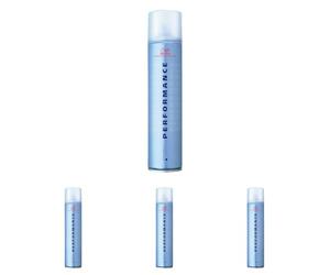 WELLA Professionals Performance - Laca Profesional Fijadora, Efecto de Salón, Durabilidad - 500ml (Paquete de 4)