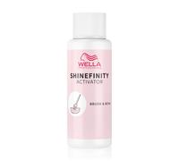 Wella Professionals Shinefinity Activator Brush & Bowl - 2% desarrollador para una aplicación precisa con cuenco y pincel - para Shinefinity Glaze demi permanente - Control de pH y suave - 60 ml