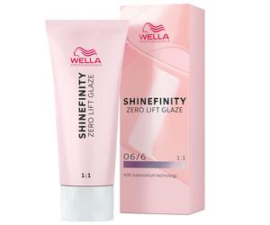 Wella Professionals Shinefinity Zero Lift Glaze 06/6 Cherry Wine - dunkelblond violett 60 ml