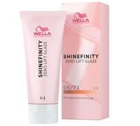 Wella Professionals Shinefinity Zero Lift Glaze 06/73 Caramel Chocolate - dunkelblond braun-gold 60 ml