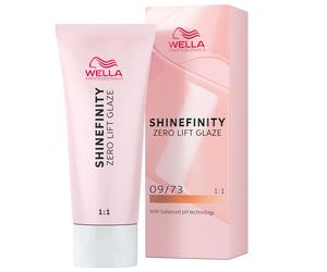 Wella Professionals Shinefinity Zero Lift Glaze 09/73 Caramel Milk - lichtblond braun-gold 60 ml